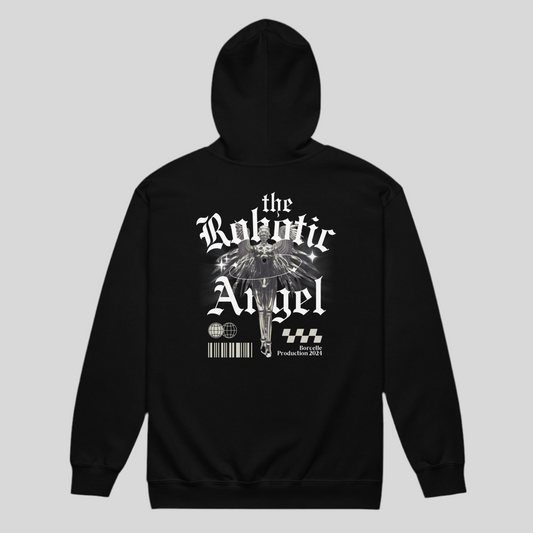 The Robotic Angel - Unisex heavy blend zip hoodie