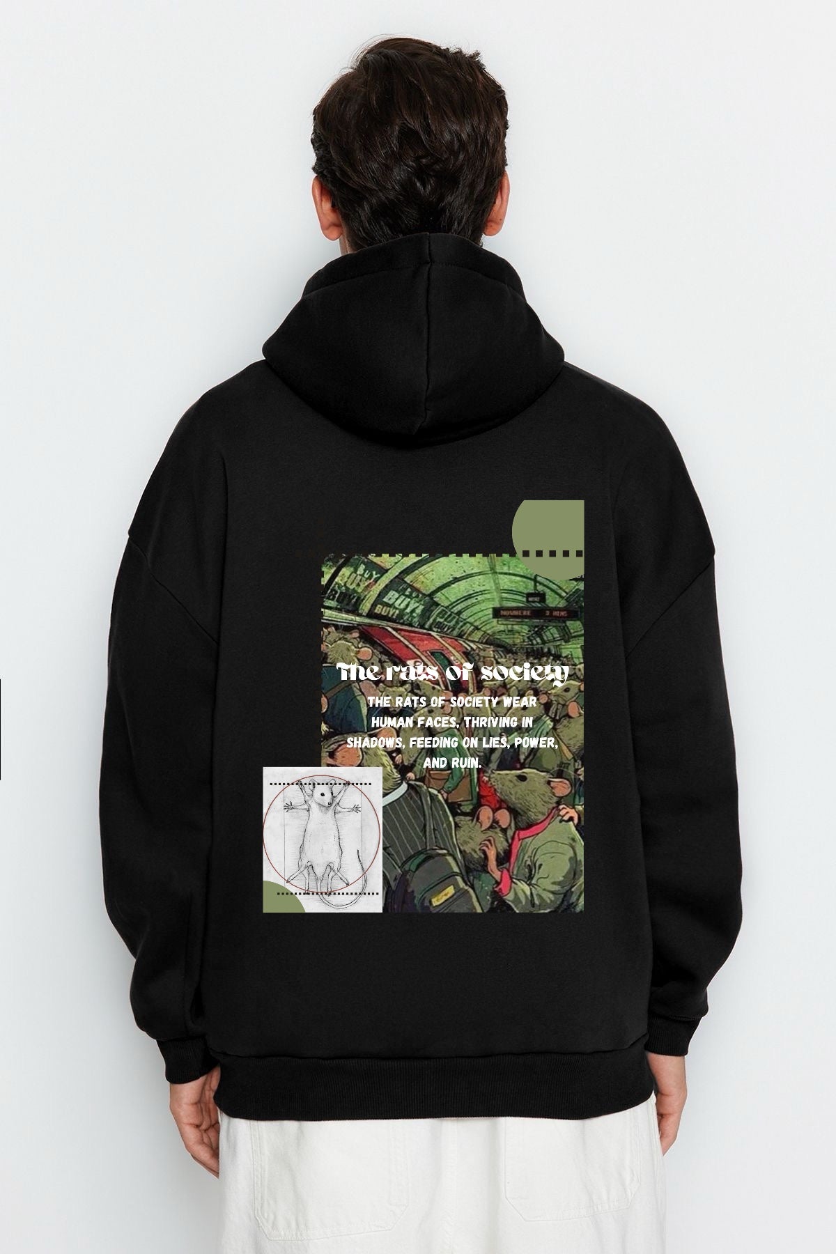 Rat of society - Unisex Hoodie